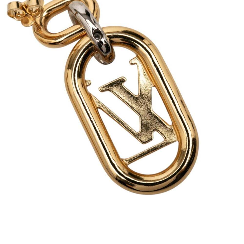 LOUIS VUITTON Gold Earrings - Picture 3 of 3